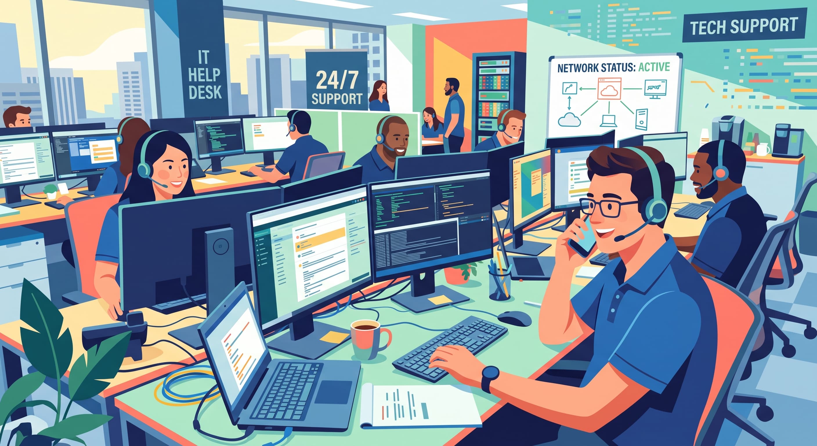 IT Support & Helpdesk: Keeping Your Business Running Smoothly